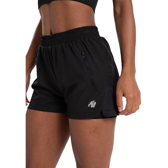 Katy 2-In-1 Shorts, Black