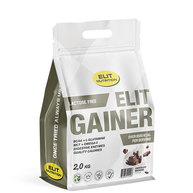 ELIT Gainer Laktosefri 2 kg Chocolate Brownie