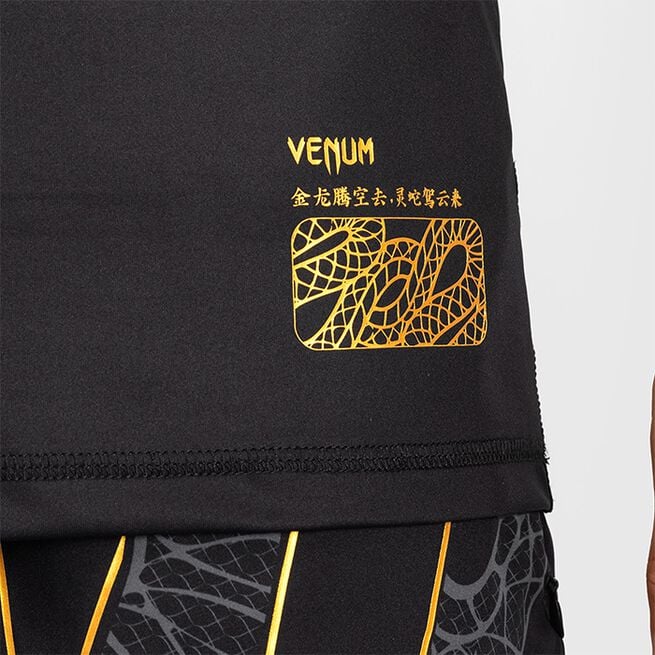 Serpenti Dry Tech T-shirt Sort Sølv Guld
