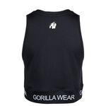 Gorilla Wear Colby Cropped Tank Top, Black