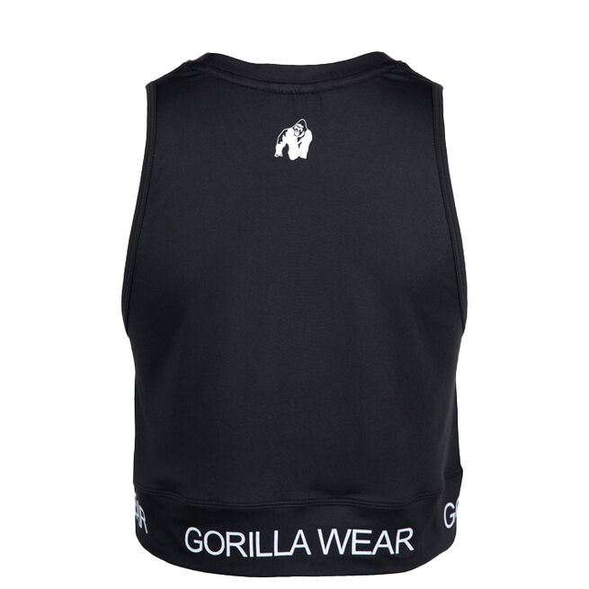Gorilla Wear Colby Cropped Tank Top, Black