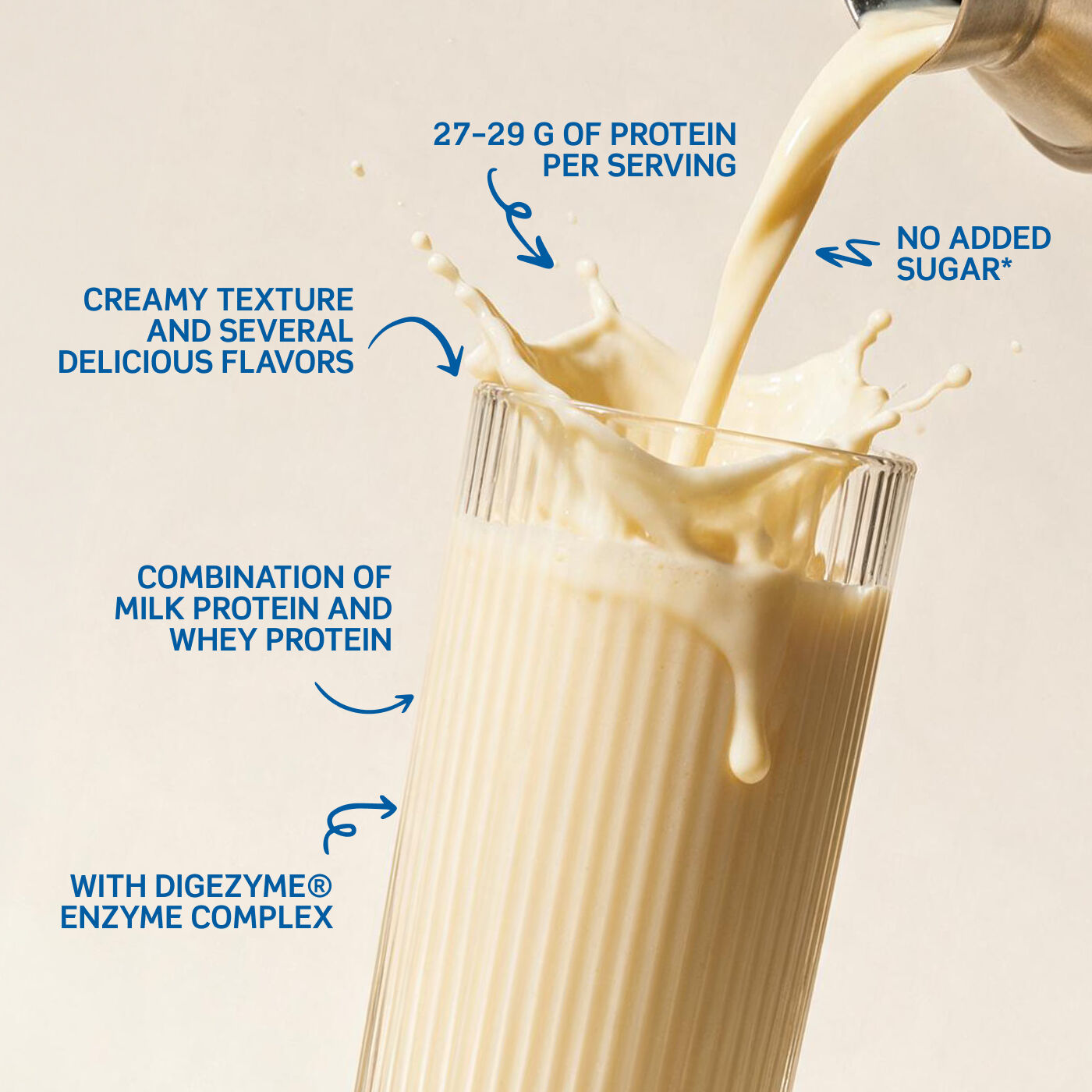 Double-80 Proteinpulver 750 g creamy_vanilla