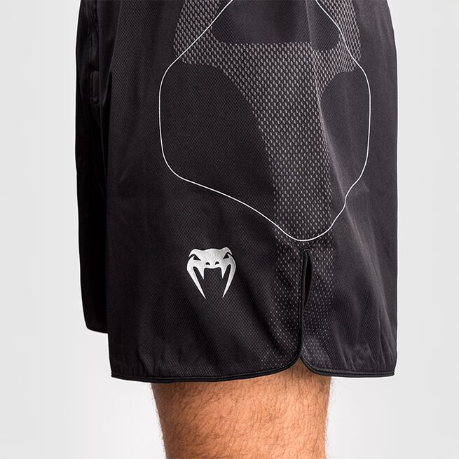 Nexus Fightshorts Sort Sølv