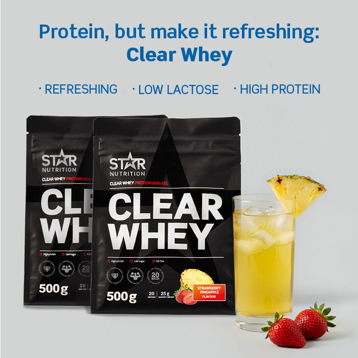 Clear Whey Whey Protein 500 g Strawberry Pineapple