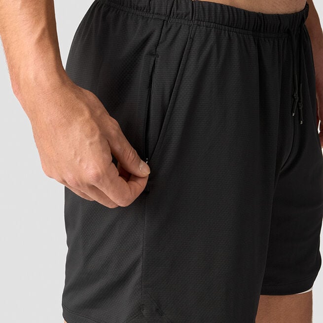 Stride 2-in-1 Shorts, Graphite