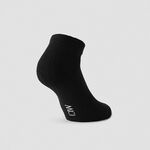 ICANIWILL 3-Pack Ankle Sock, Black