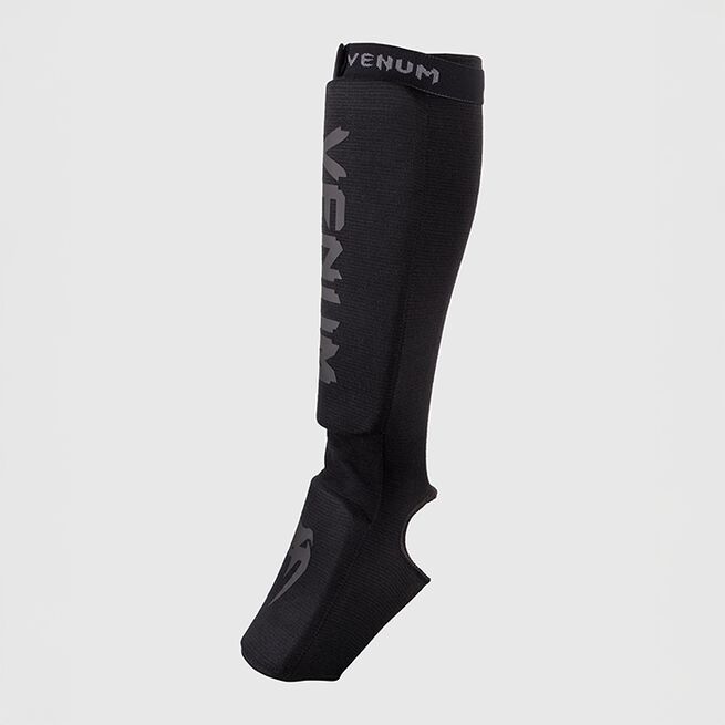 Venum Kontact Shinguards Black/Black