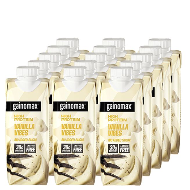 15 x Gainomax High Protein Drink 250 ml Vanilj