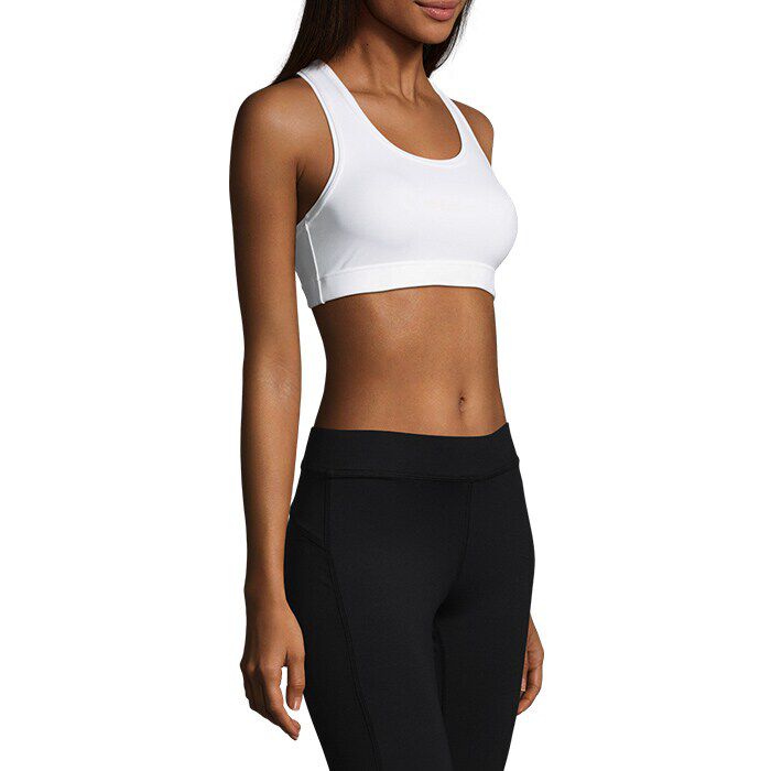 Iconic Sports Bra, White