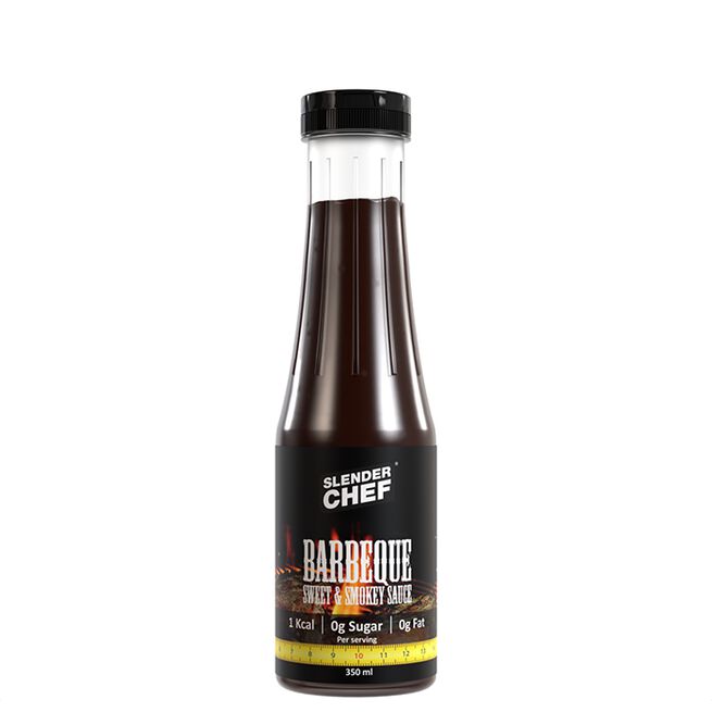 Slender Chef Sauce Lavkalorie 350 ml BBQ Sweet & Smokey