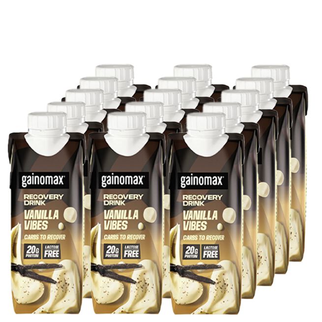 15 x Gainomax Recovery Drink 250 ml Choklad
