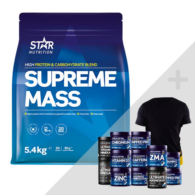 Star Nutrition Supreme mass bonus product
