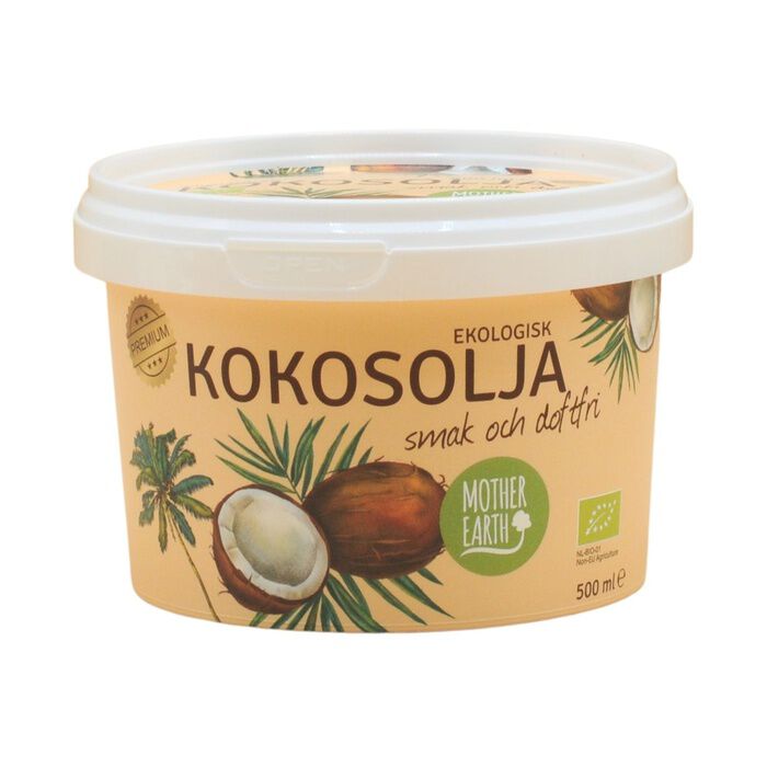 &Oslash;kologisk Kokosolie Neutral Smag & Duft 500 ml