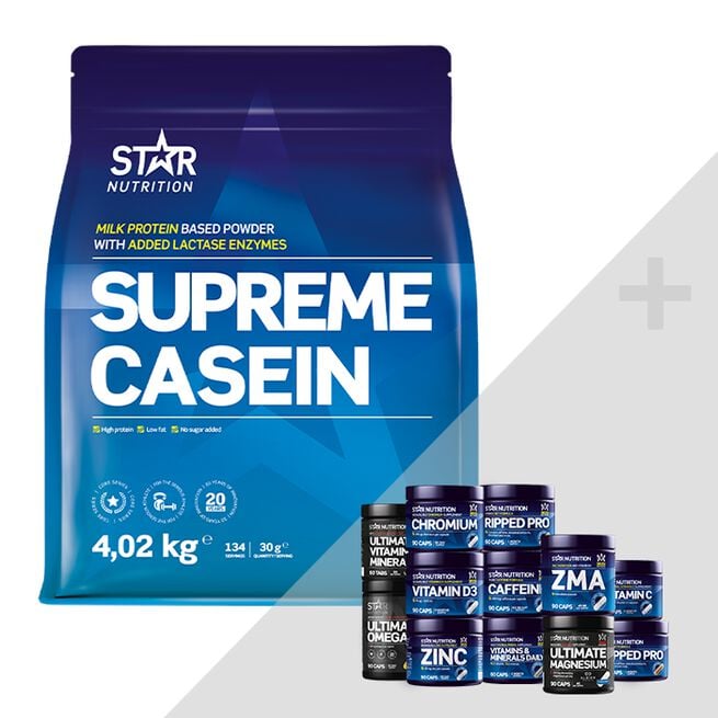 Star nutrition Supreme casein bonus product