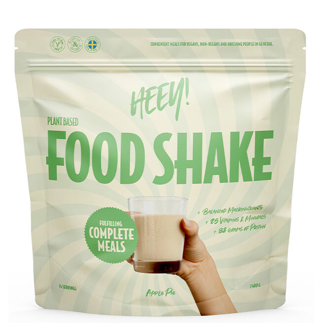 Vegansk Food Shake Måltidserstatning 1400 g Æbletærte