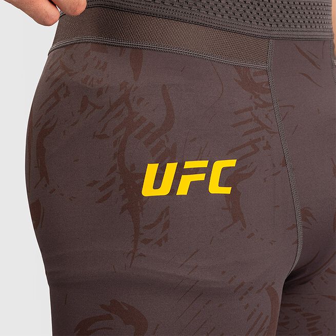 UFC Fusion by Venum Fight Week Men's Performance Tights Earthen Brown