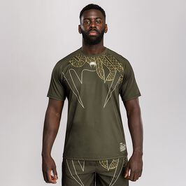 Venum Serpenti Dry Tech T-shirt Kaki/Bronze/Ivory, L  Serpenti Dry Tech T-shirt Khaki Bronze Ivory