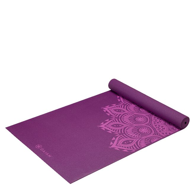 Yogamåtte 6mm Lilla Mandala