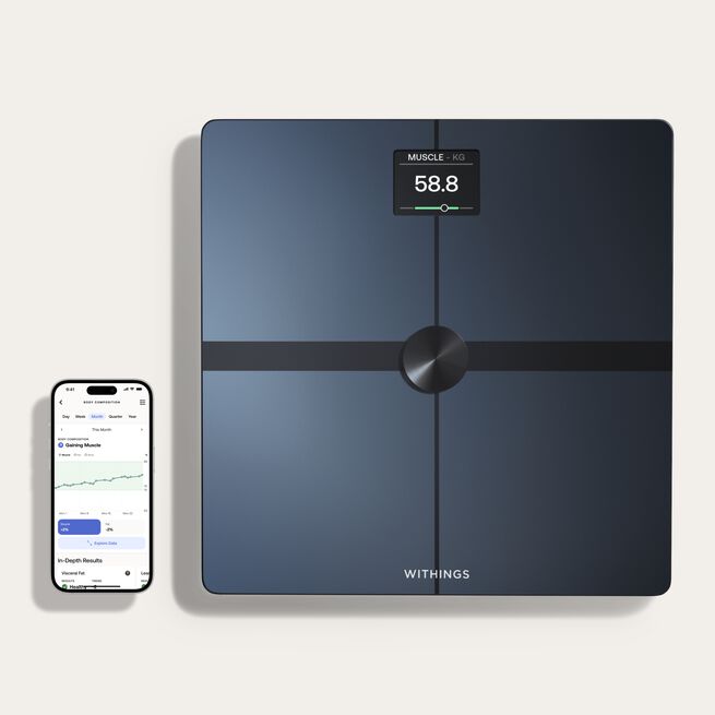Body Smart Diagnostic Personvægt Sort