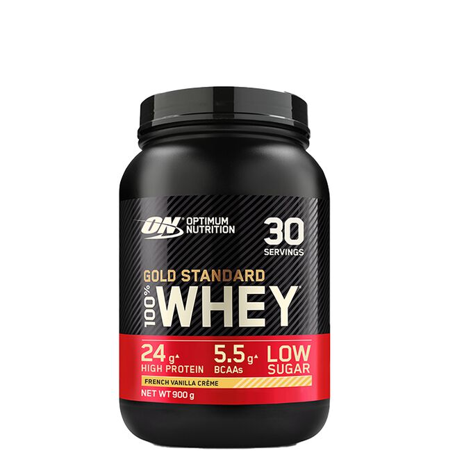 100% Whey Gold Standard Valleprotein 908 g French Vanilla