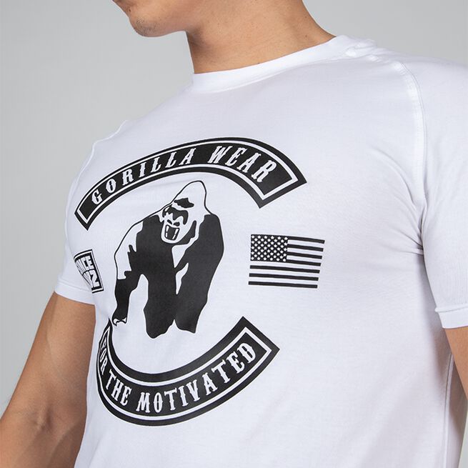 Gorilla Wear Tulsa T-Shirt, White	