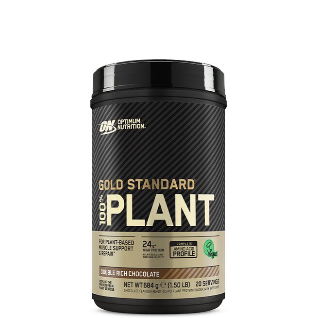 Gold Standard 100% vegansk planteprotein 684 g Chocolate