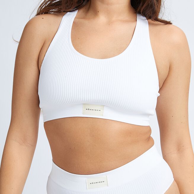 Micro Rib Briefs Hvid