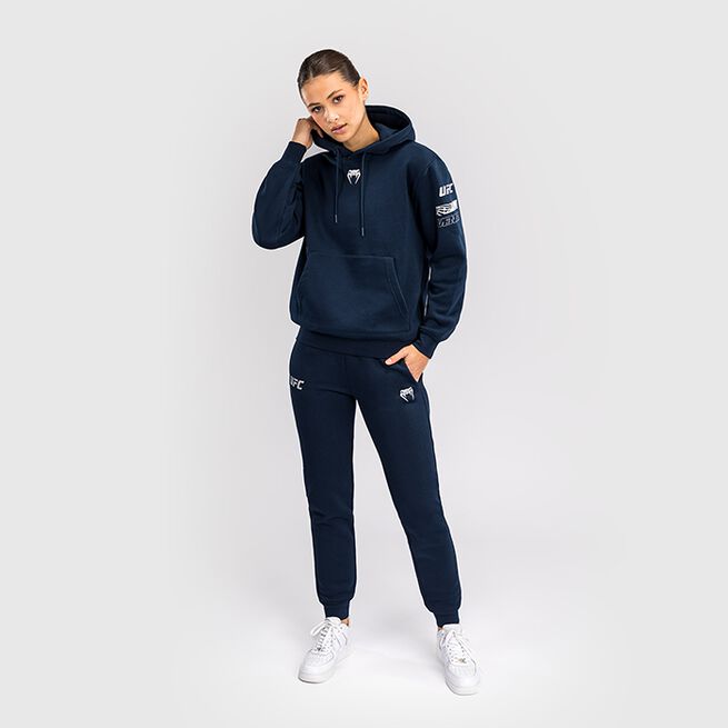 UFC Fusion Fight Week Women's Pullover Hoodie Solid Oceanic Blue