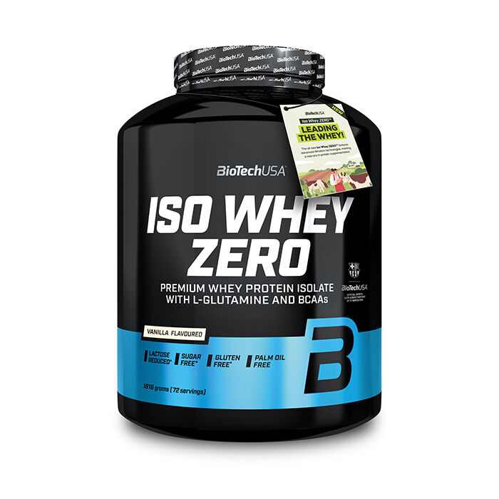 Iso Whey Zero Valleproteinisolat 1816 g vanilla