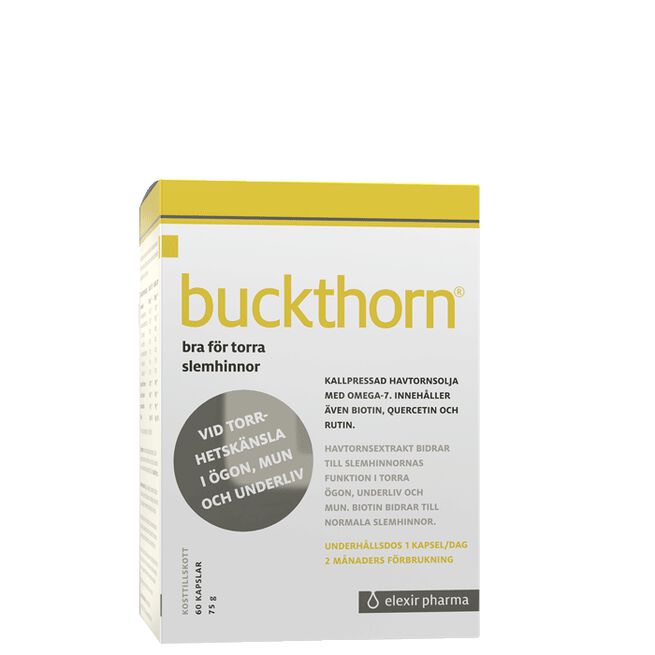 Buckthorn 60 kapslar 