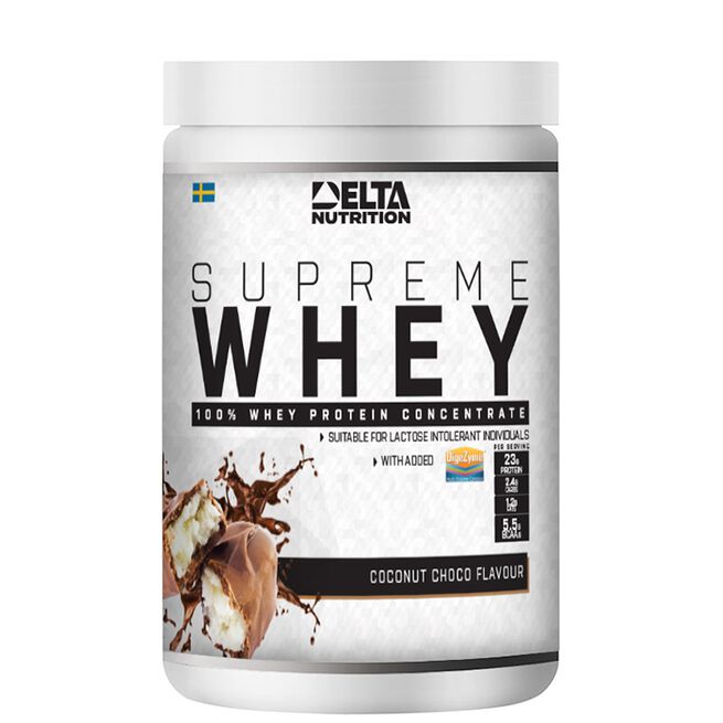 Supreme Whey 100 Valleprotein 900 g Coconut Choco