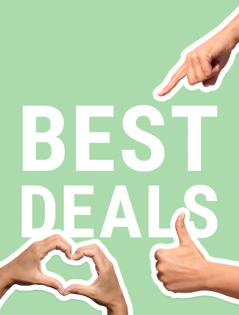 Kampagne: Vores bedste deals, op til 50% rabat