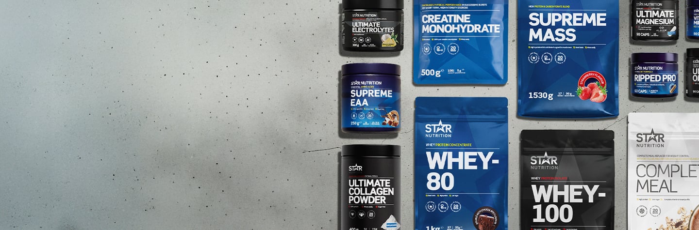 Find de rigtige kosttilskud til dit m&aring;l