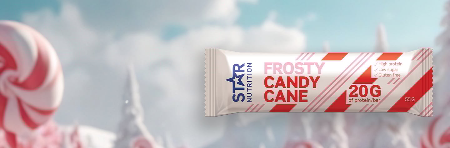 Star Nutrition Proteinbar, Frosty Candy Cane