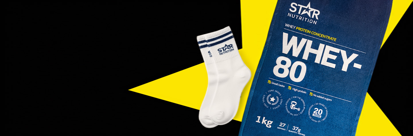 Kampagne: Få træningshåndklæde 
eller sokker med i købet 
ved køb over 799 kr!