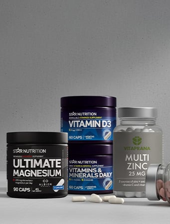 Kampagle: Udvalgte vitaminer & mineraler, op til 25% rabat