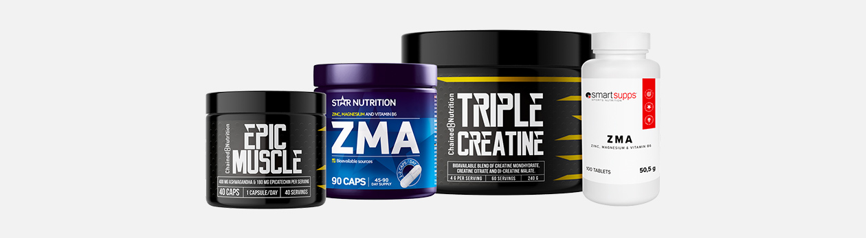 Op til 50% på Muscle Boosters