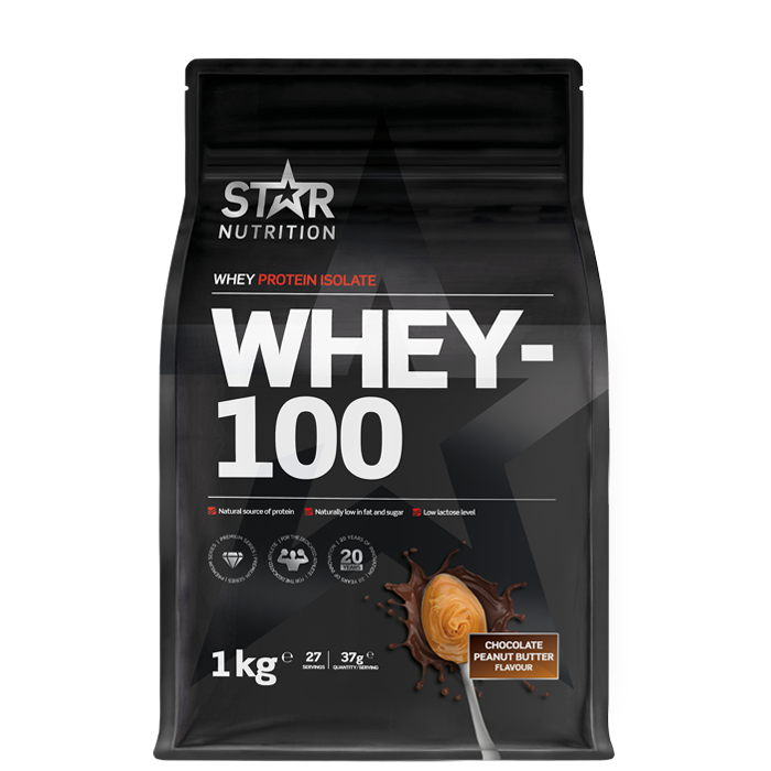 Whey-100 Valleprotein 1 kg