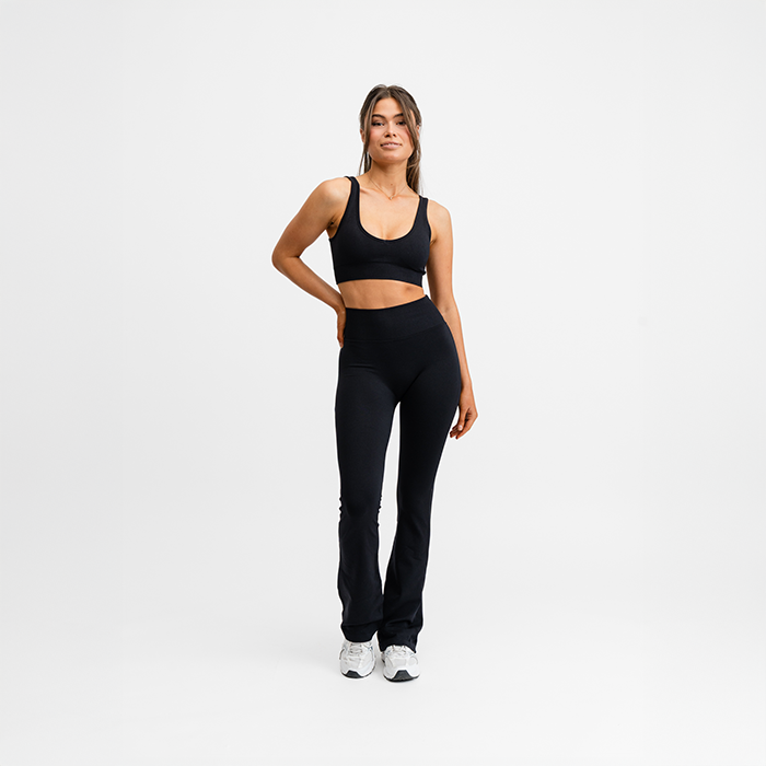 Seamless Deep V Sports-BH Sort