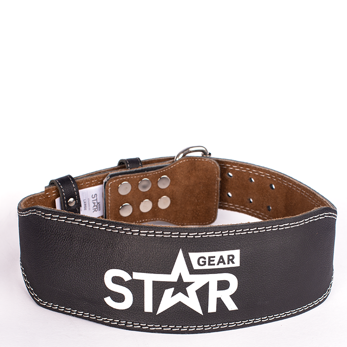 Star Gear Weight Lifting Belt, Black, S