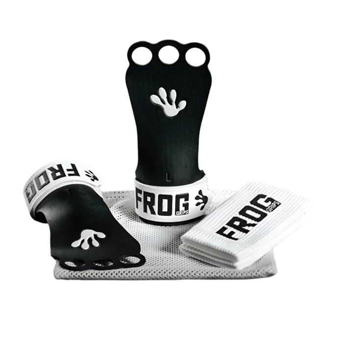 Frog Grips Base HD Træningsgreb 2.0 3 Huller Sort Hvid