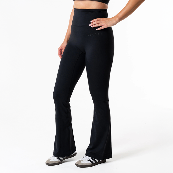 Clean Træningstights Flared Petite Sort