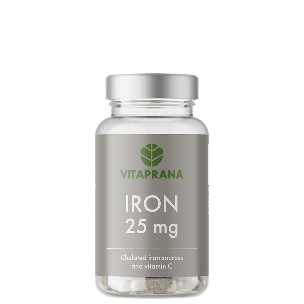 Jern 25 mg, 110 kapsler billede