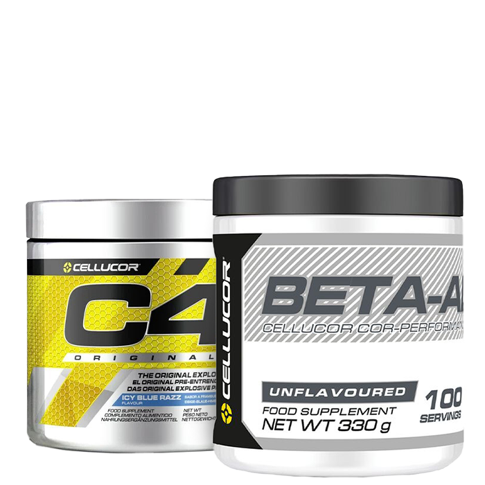 C4 PWO 30 portioner + COR-Performance Beta Alanine 330 g