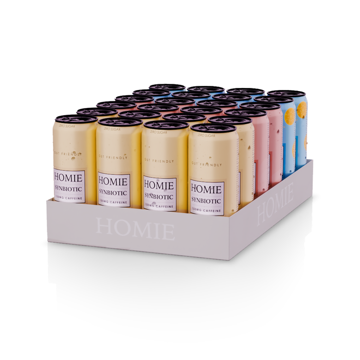 24 x Funktionsdrik Mix Pine/Pink/Lemonade 330 ml Pineapple Pear/Pink grapefruit/Lemonade