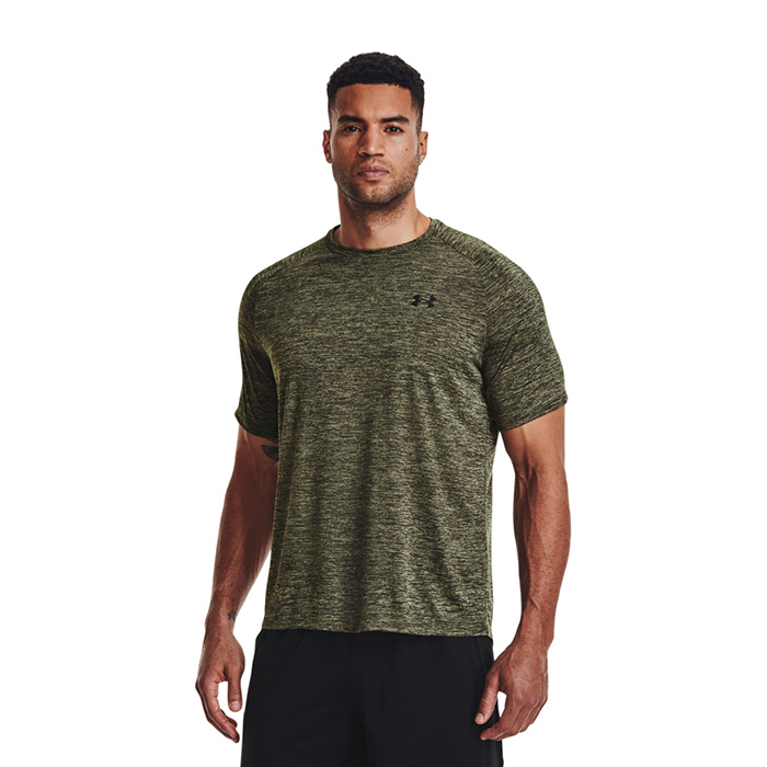 Under Armour Tech 2.0 T-Shirt Grøn Mønster polyester Small Herre