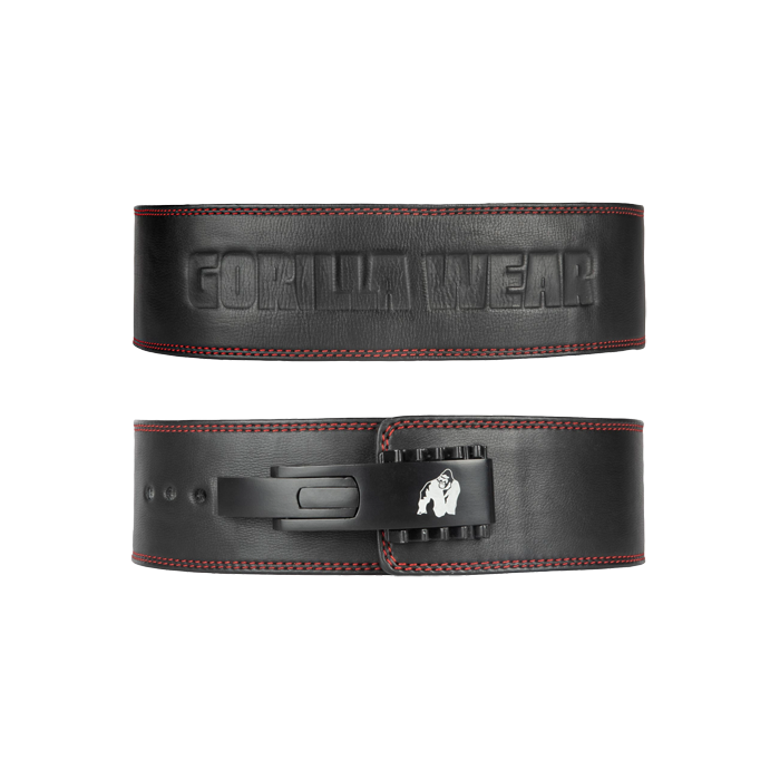 4 Inch Premium Lever Belt, Black