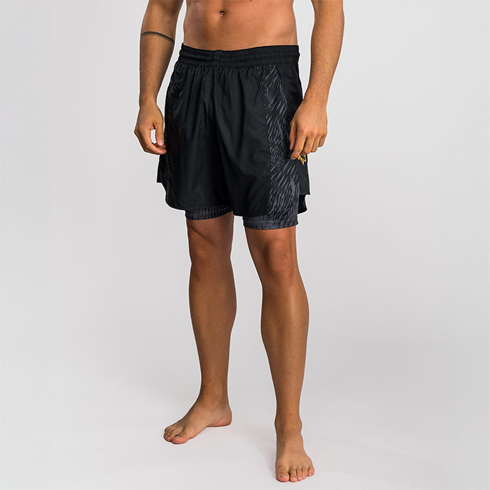 Venum X Chimaev Wild Borz Træningsshorts Sort Grå