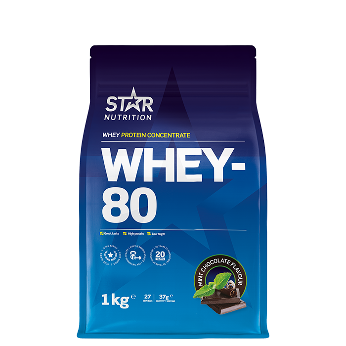 Star Nutrition Whey-80 Mint Chocolate 1000g