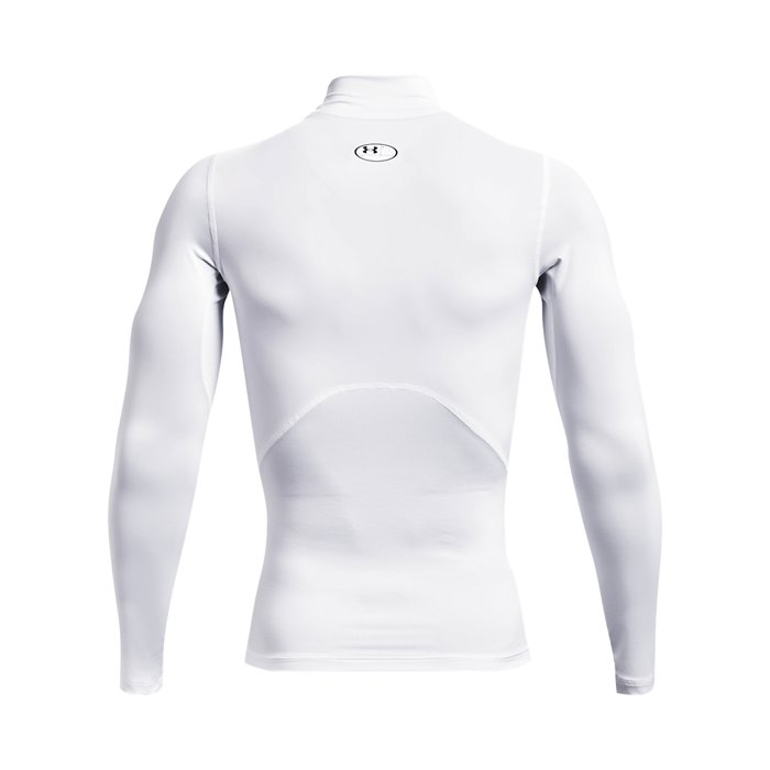 HG Armour Comp Mock Lang&aelig;rmet Hvid